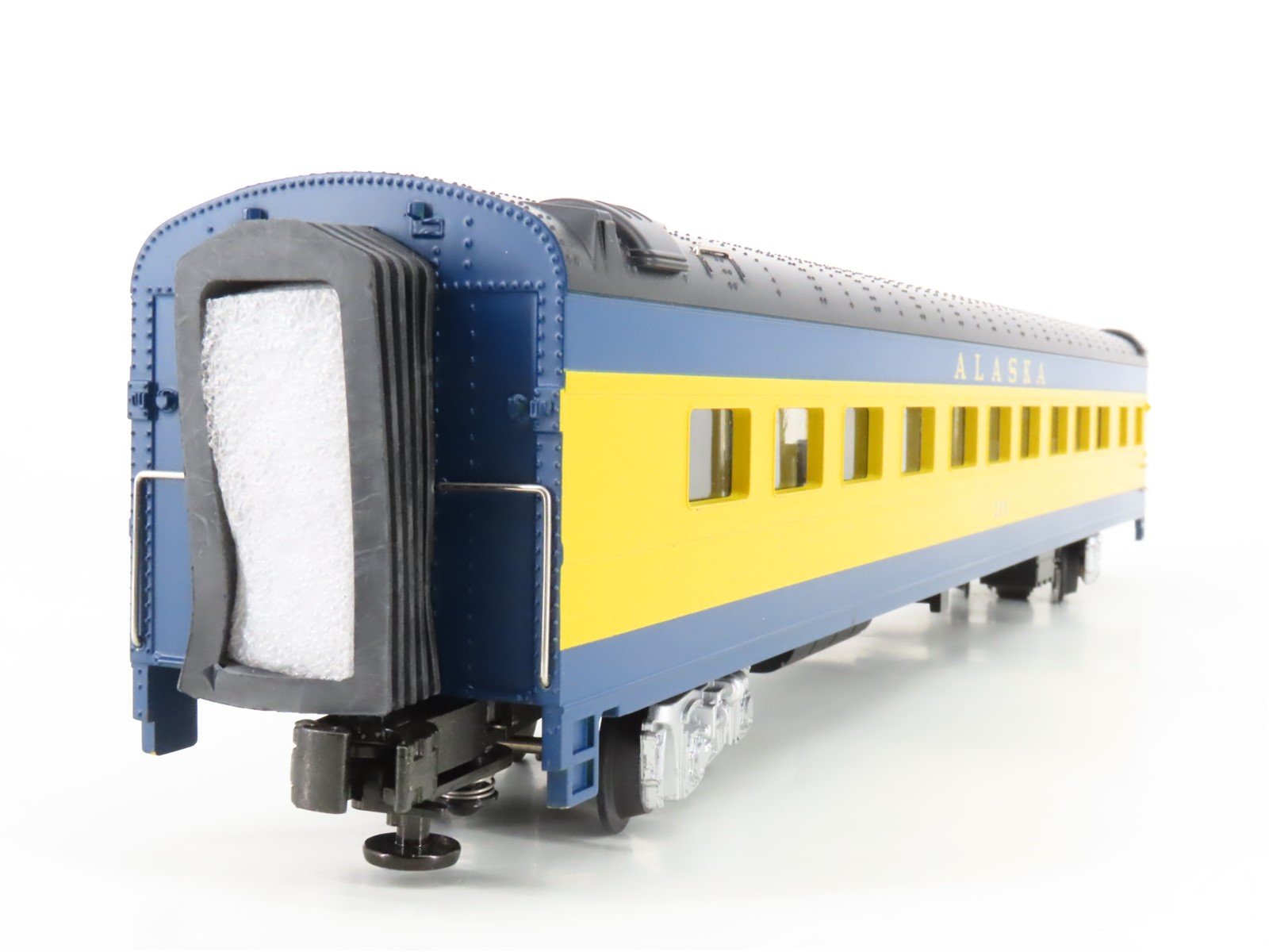 O Gauge 3-Rail MTH 20-6618 ARR Alaska 70' Streamlined Passenger 2-Car Set