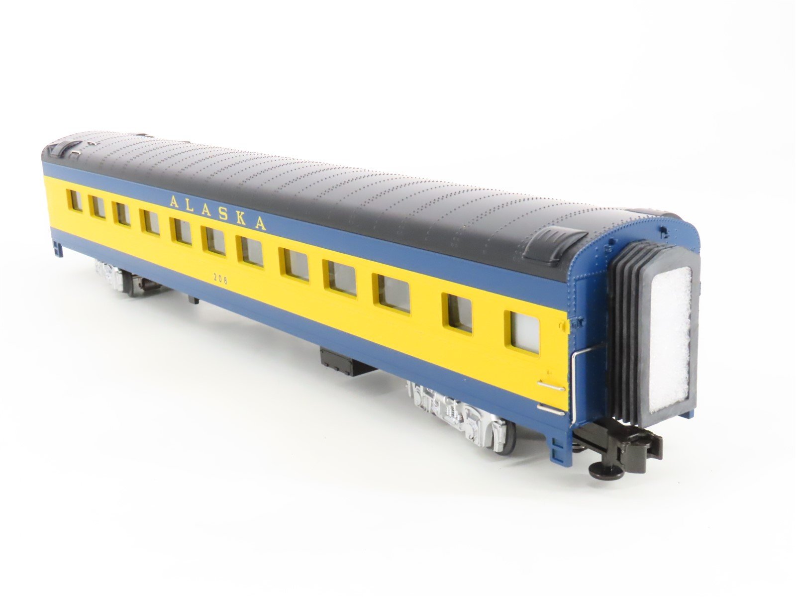 O Gauge 3-Rail MTH 20-6618 ARR Alaska 70' Streamlined Passenger 2-Car Set