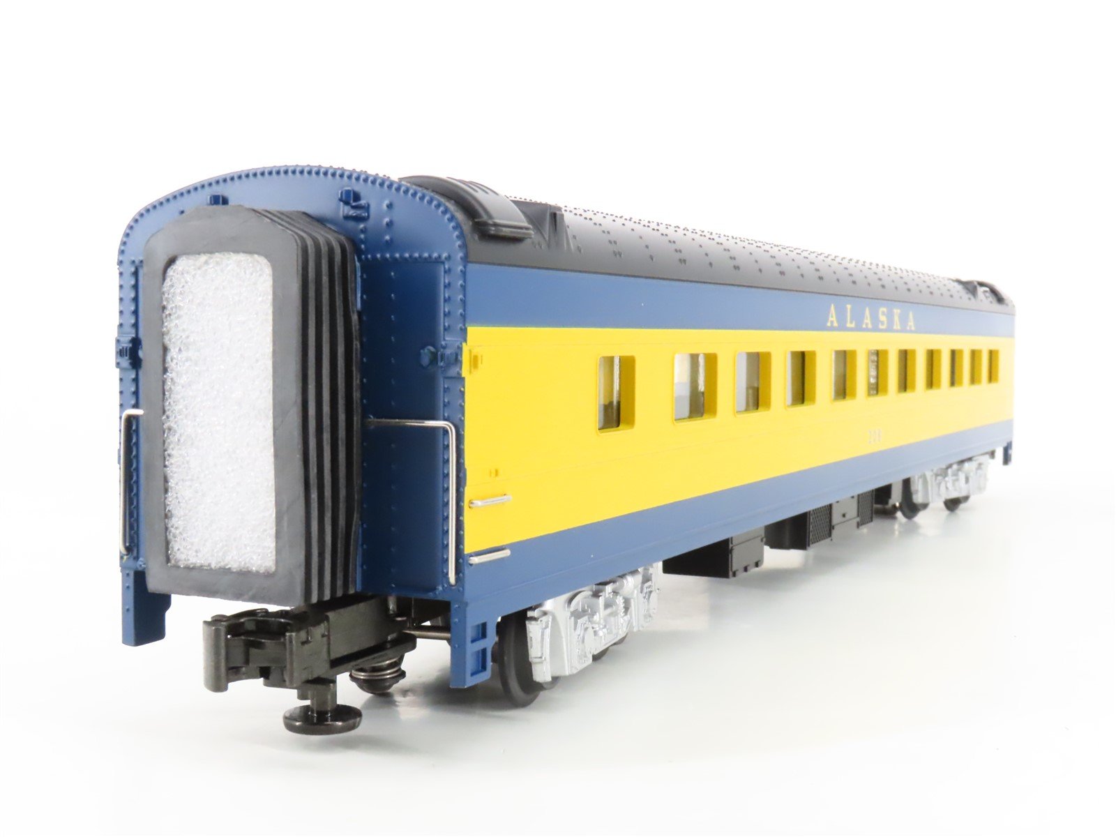 O Gauge 3-Rail MTH 20-6618 ARR Alaska 70' Streamlined Passenger 2-Car Set