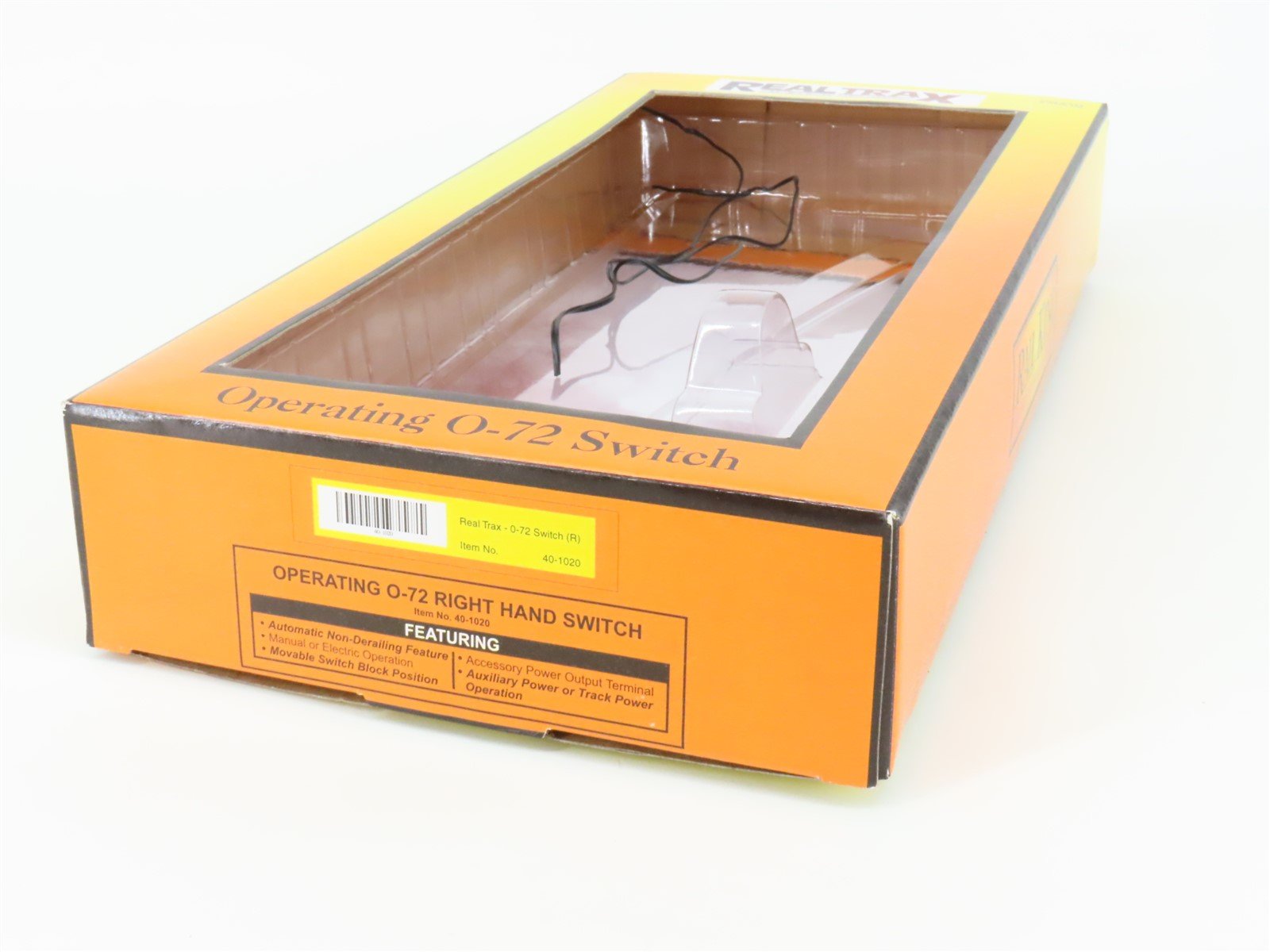 O Gauge 3-Rail MTH 40-1020 Operating O-72 Right Hand Switch Track Piece