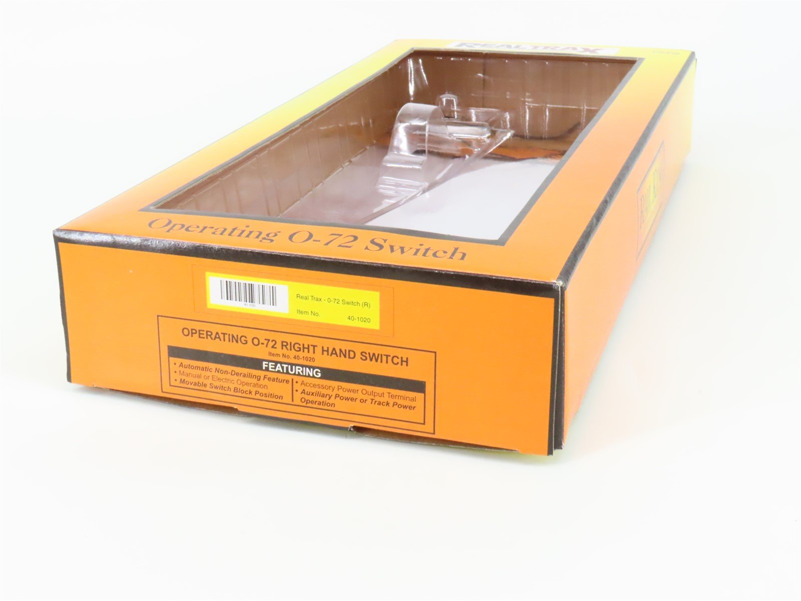 O Gauge 3-Rail MTH 40-1020 Operating O-72 Right Hand Switch Track Piece