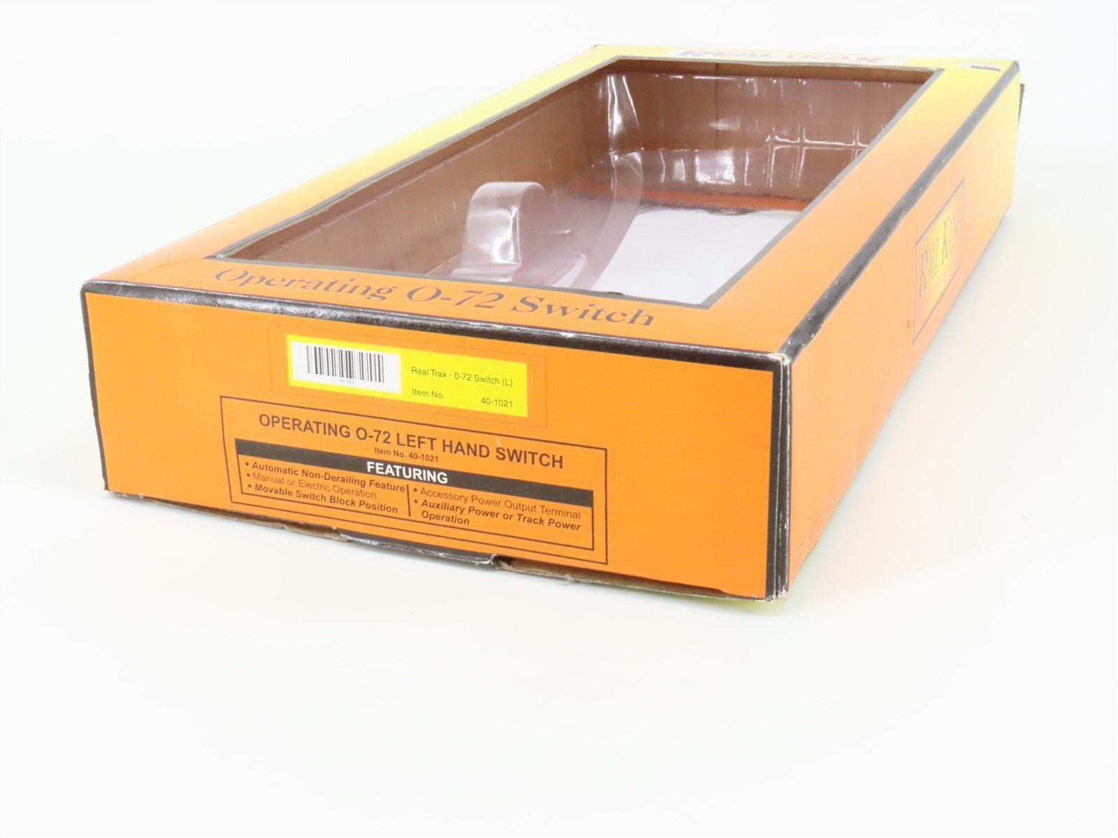O Gauge 3-Rail MTH 40-1021 Operating O-72 Left Hand Switch Track Piece