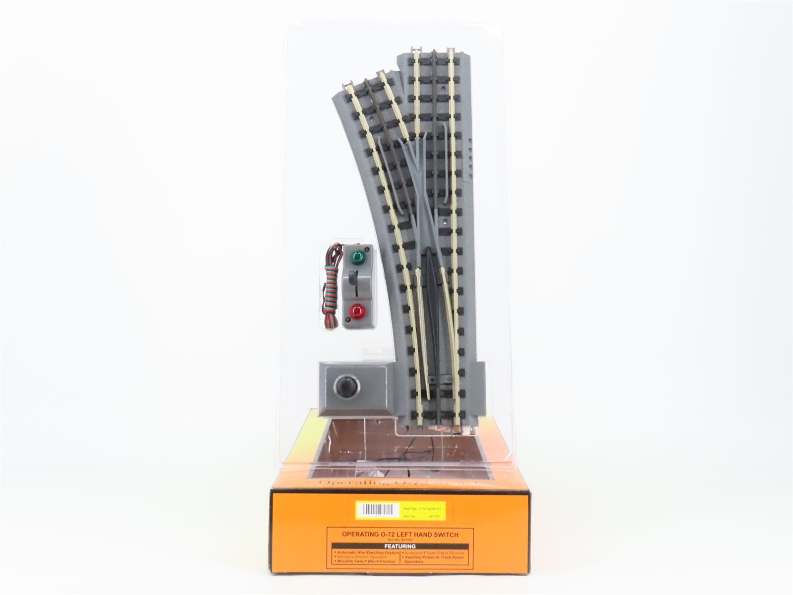 O Gauge 3-Rail MTH 40-1021 Operating O-72 Left Hand Switch Track Piece