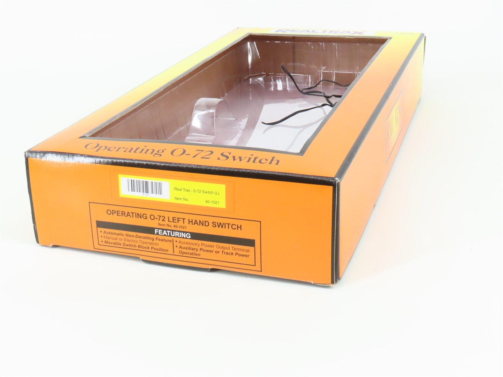 O Gauge 3-Rail MTH 40-1021 Operating O-72 Left Hand Switch Track Piece