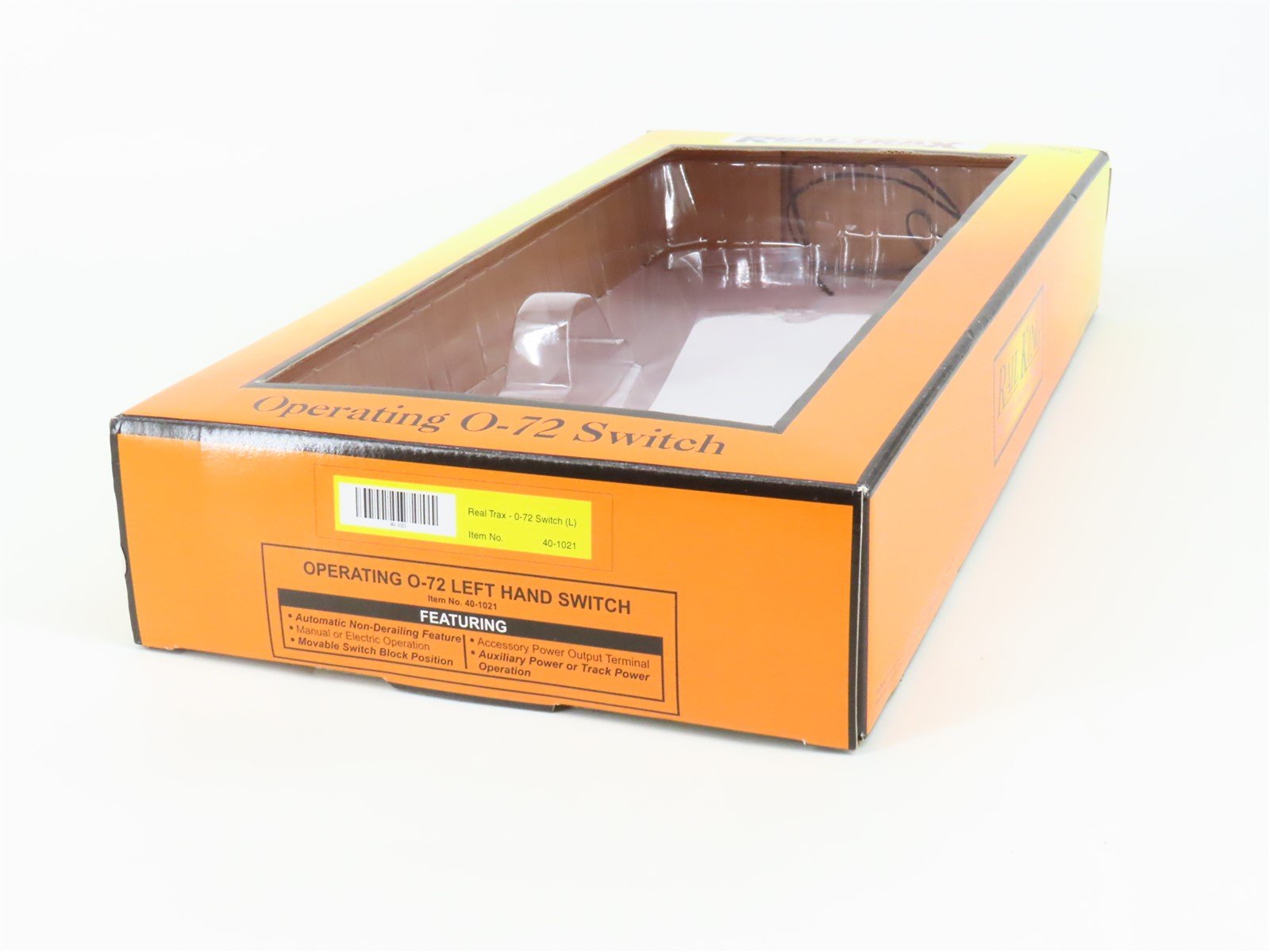 O Gauge 3-Rail MTH 40-1021 Operating O-72 Left Hand Switch Track Piece