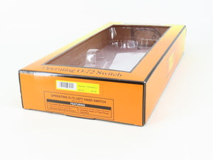 O Gauge 3-Rail MTH 40-1021 Operating O-72 Left Hand Switch Track Piece