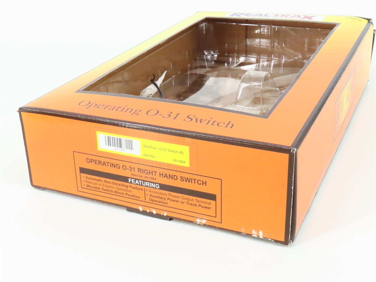 O Gauge 3-Rail MTH 40-1004 Operating O-31 Right Hand Switch Track Piece
