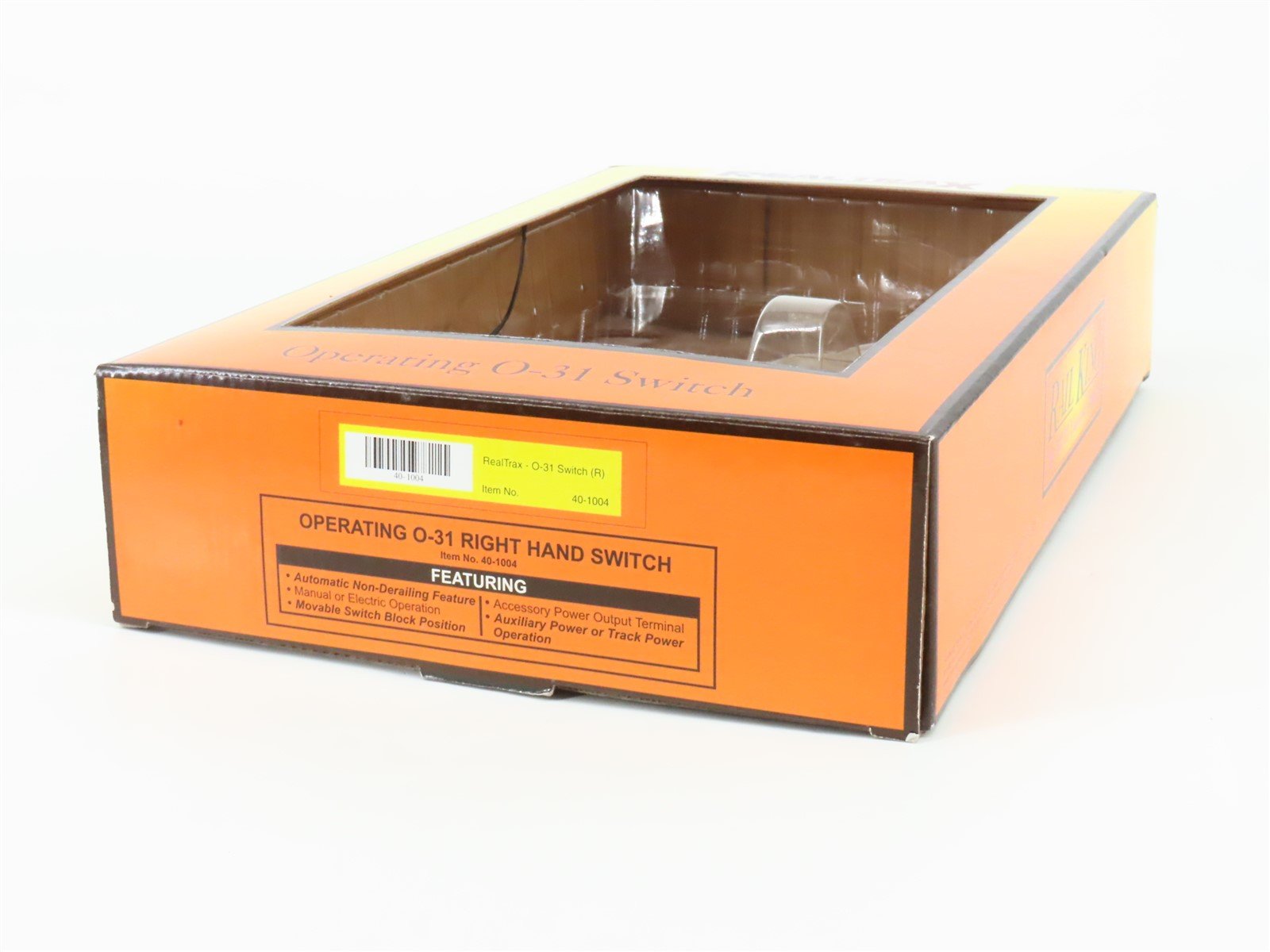 O Gauge 3-Rail MTH 40-1004 Operating O-31 Right Hand Switch Track Piece