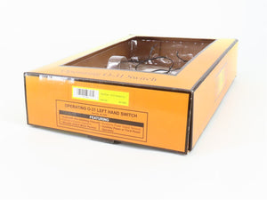 O Gauge 3-Rail MTH 40-1005 Operating O-31 Left Hand Switch Track Piece