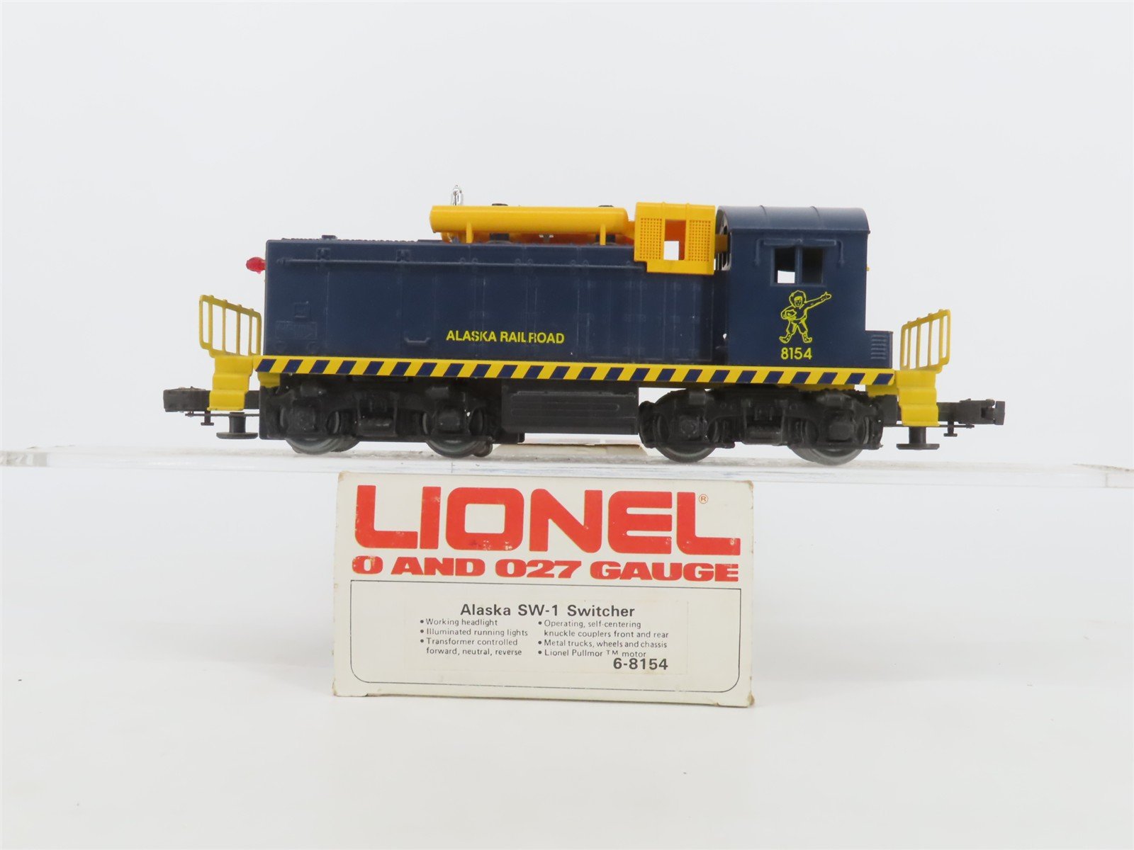 O Gauge 3-Rail Lionel 6-8154 ARR Alaska SW-1 Diesel Locomotive #8154