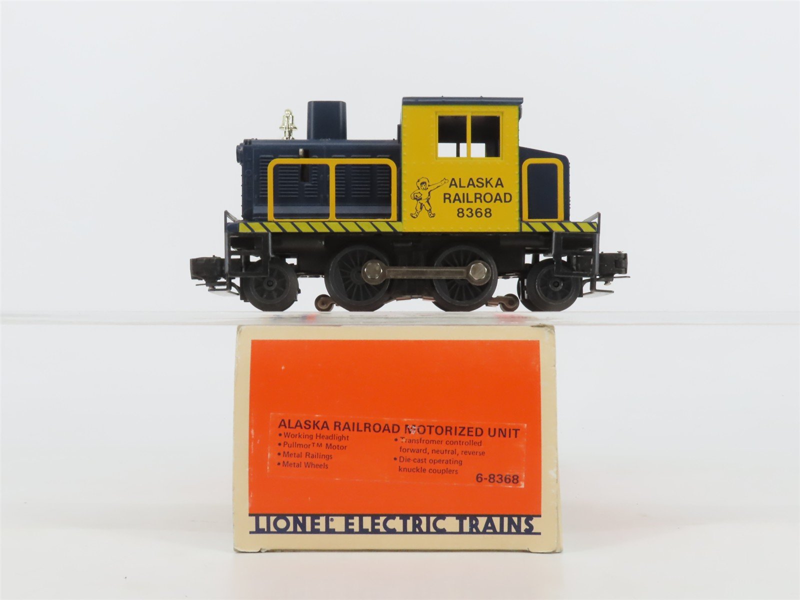 O Gauge 3-Rail Lionel 6-8368 ARR Alaska Switcher Diesel Locomotive #8368