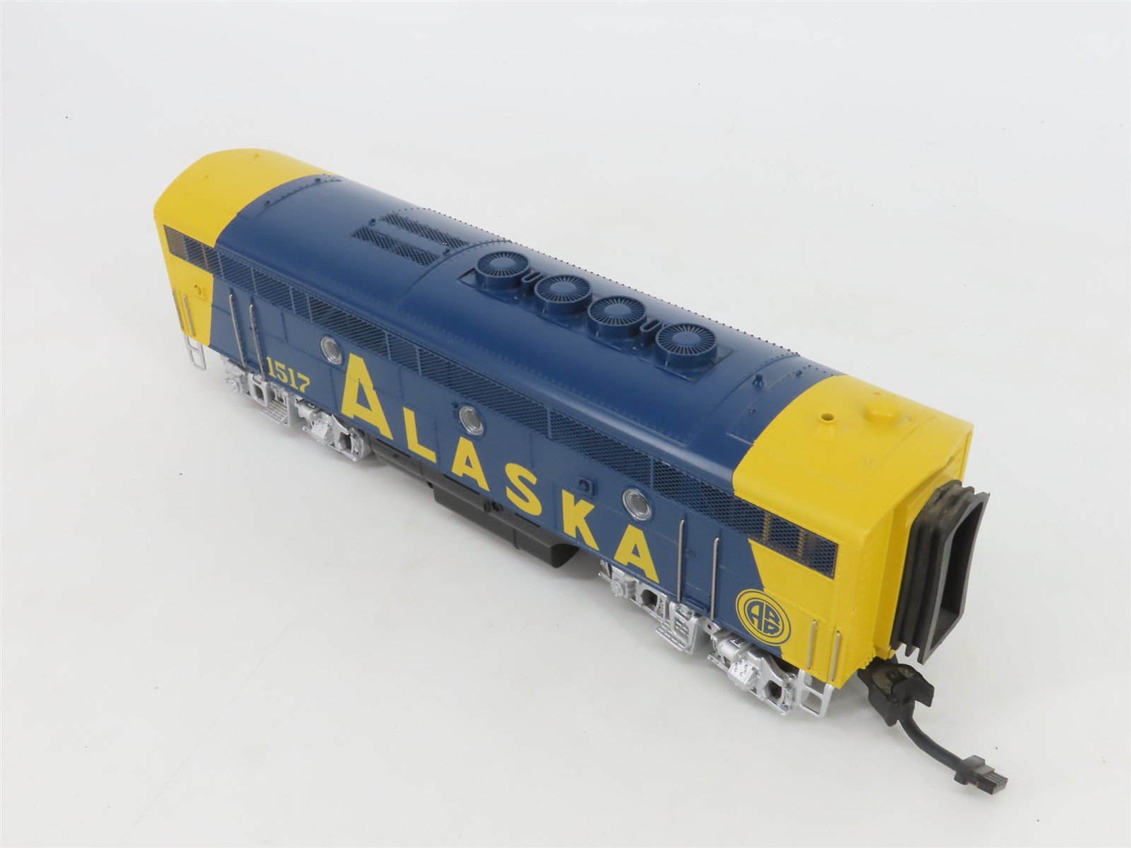 O Gauge 3-Rail MTH MT-2128LB ARR Alaska F3B Diesel Locomotive #1517 UNPOWERED