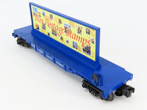 O27 Gauge 3-Rail MTH RailKing 30-76029 USPS Postage Stamps Flat Car w/ Billboard