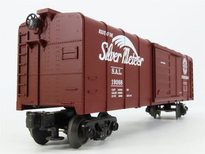 O27 3-Rail MTH RailKing 30-7449 SAL Silver Meteor 40' Round-Roof Box Car #19268