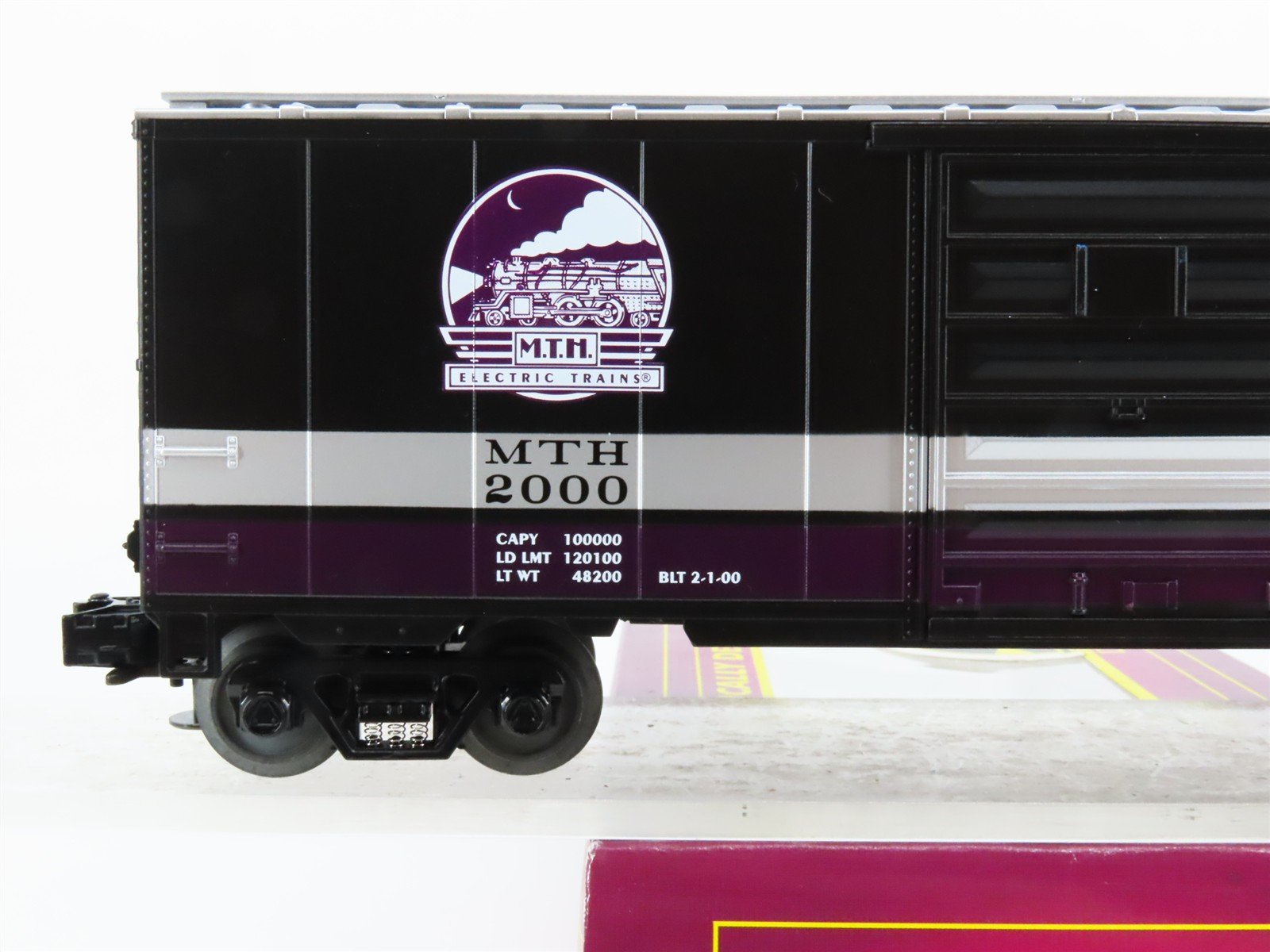O Gauge 3-Rail MTH 20-93038 Year 2000 Merchandising Seminar 40' Box Car