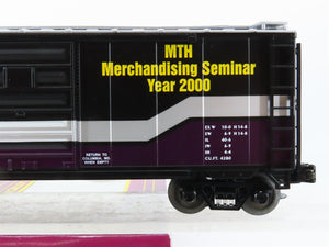 O Gauge 3-Rail MTH 20-93038 Year 2000 Merchandising Seminar 40' Box Car