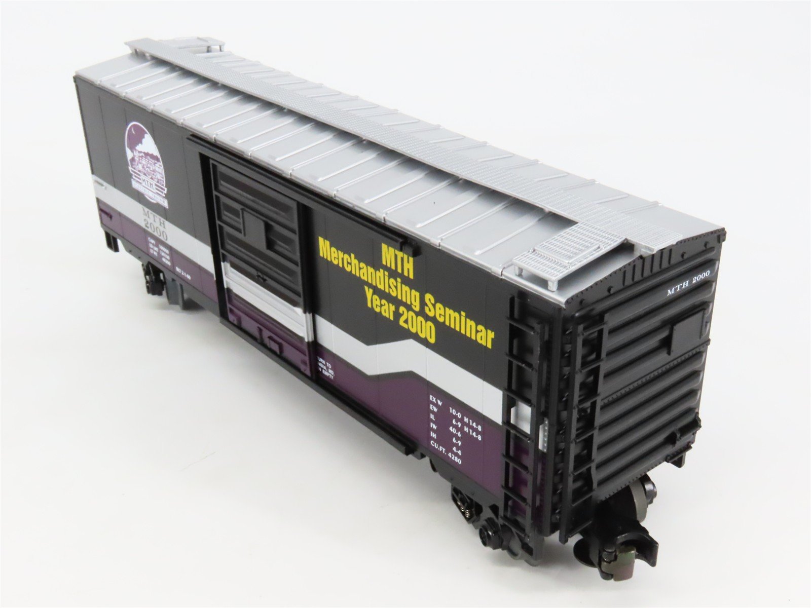 O Gauge 3-Rail MTH 20-93038 Year 2000 Merchandising Seminar 40' Box Car