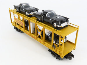 O27 Gauge 3-Rail MTH RailKing 30-7674 UP Auto Carrier #11071 w/ Ertl T-Birds