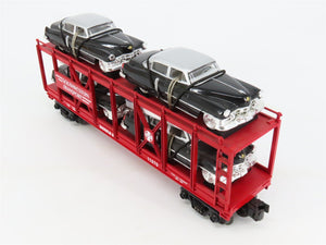 O27 3-Rail MTH RailKing 30-7659 ATSF Auto Carrier #11070 w/ Ertl '52 Cadillacs