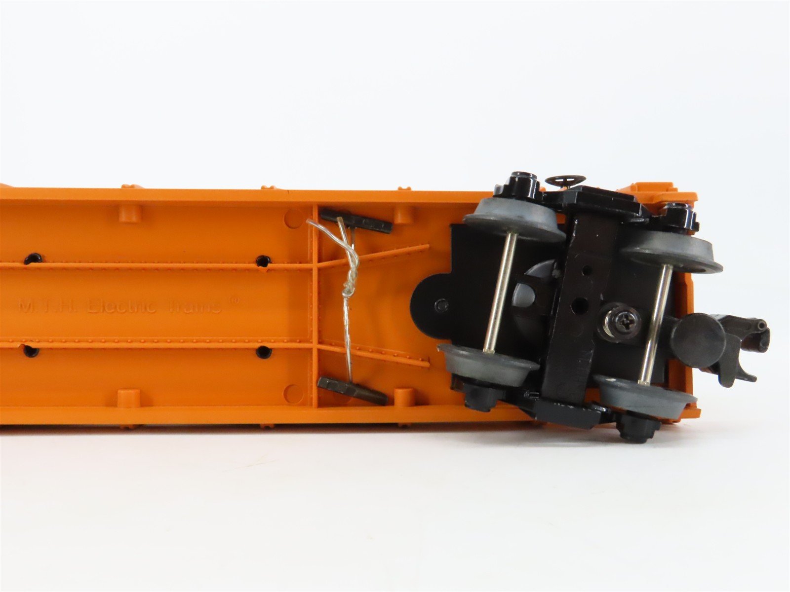 O27 3-Rail MTH RailKing 30-7667 TCA Auto Carrier #2000 w/ Ertl '32 Panel Vans