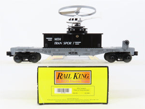 O27 Gauge 3-Rail MTH RailKing 30-7658 Operating Helicopter Launch Car #1970