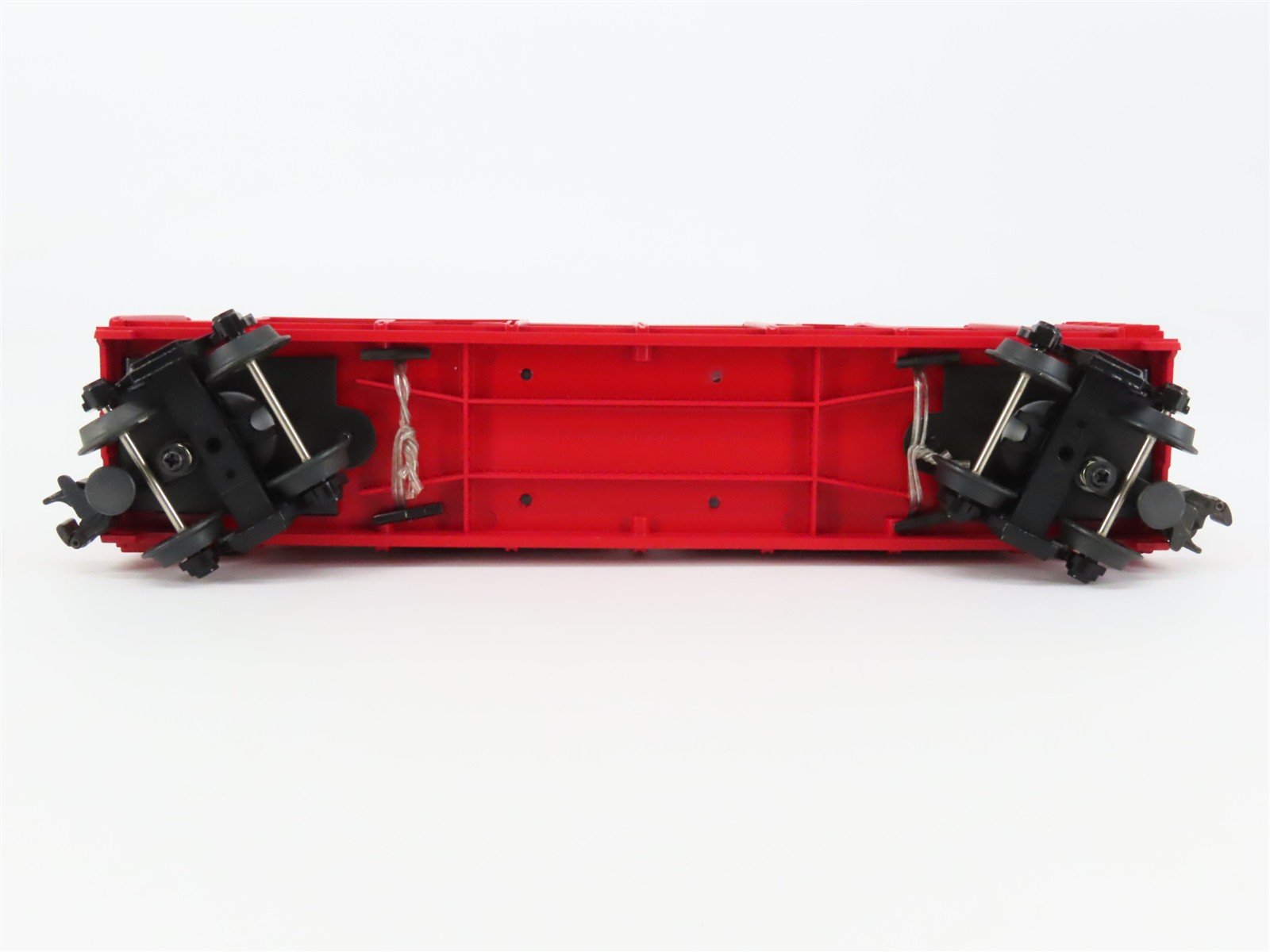 O27 3-Rail MTH RailKing 30-7659 ATSF Auto Carrier #11070 w/ Ertl '52 Cadillacs