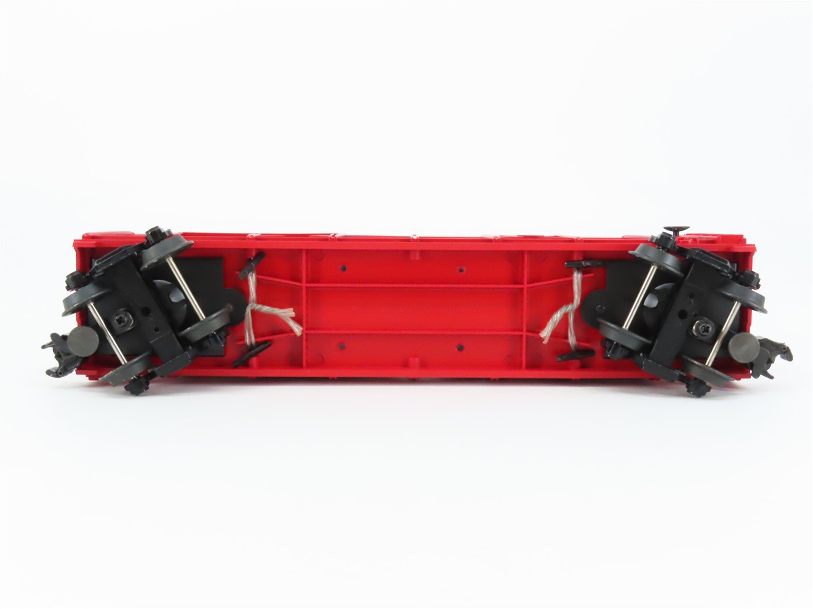 O27 3-Rail MTH RailKing 30-7659 ATSF Auto Carrier #11070 w/ Ertl '52 Cadillacs
