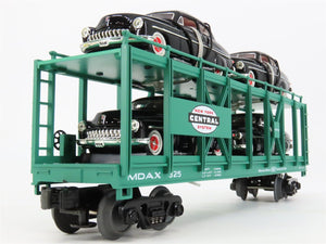 O27 3-Rail MTH RailKing 30-7682 MDAX NYC Auto Carrier #325 w/ Ertl '49 Mercurys