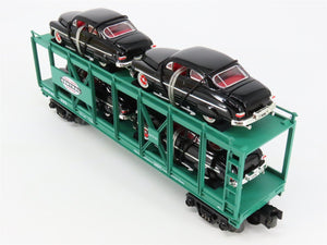 O27 3-Rail MTH RailKing 30-7682 MDAX NYC Auto Carrier #325 w/ Ertl '49 Mercurys