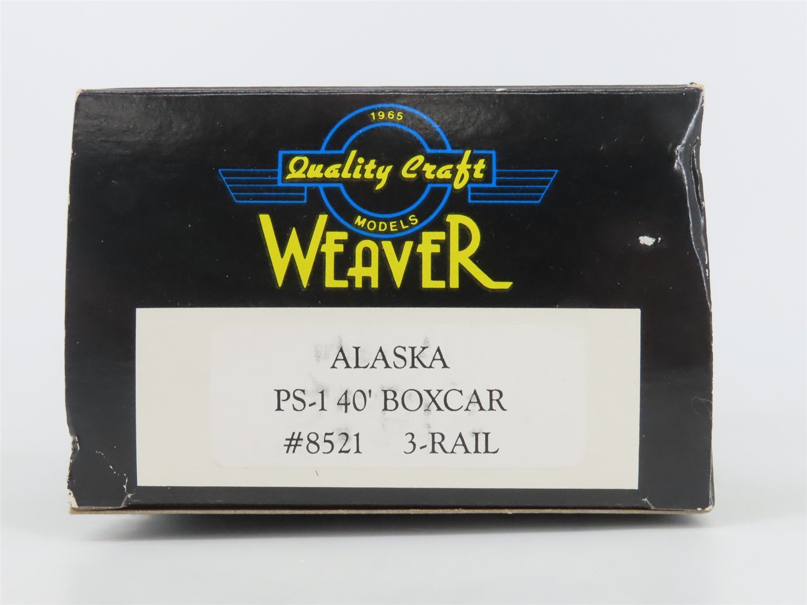 O Gauge 3-Rail Weaver 8521 ARR Alaska Railroad 40' PS-1 Boxcar #8521