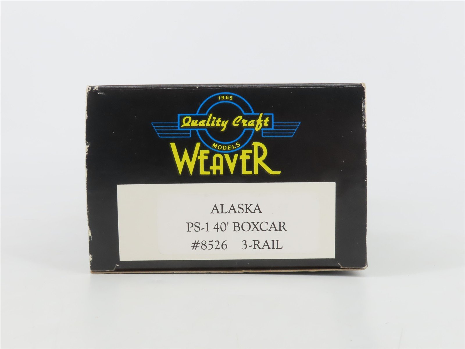 O Gauge 3-Rail Weaver 8526 ARR Alaska Railroad 40' PS-1 Boxcar #8526