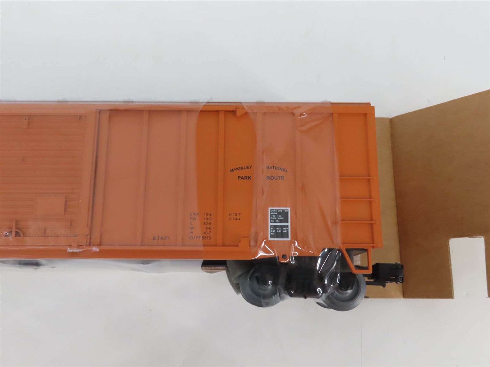 O Gauge 3-Rail Weaver 1509 ARR Alaska 50' Outside Braced Boxcar #1509