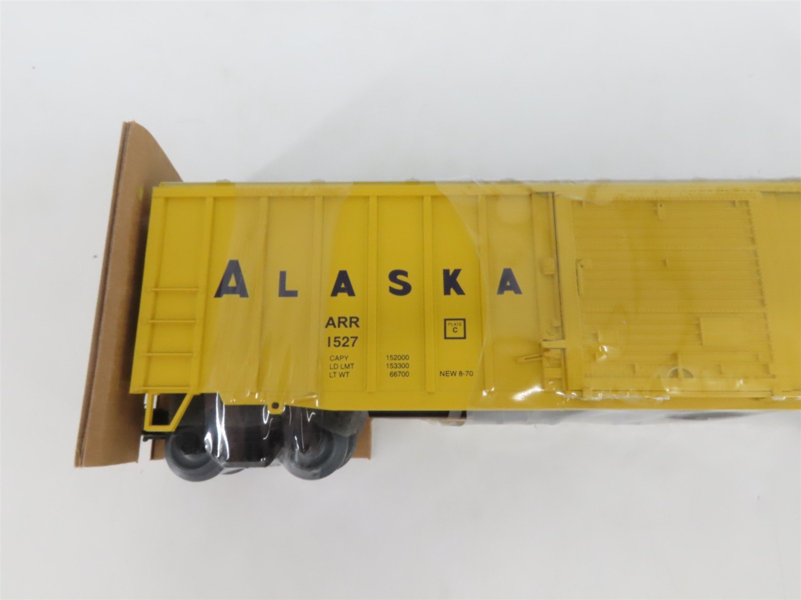 O Gauge 3-Rail Weaver 1527 ARR Alaska 50' Outside Braced Boxcar #1527