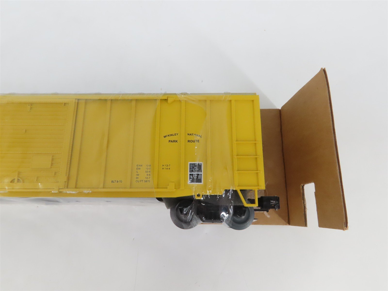 O Gauge 3-Rail Weaver 1527 ARR Alaska 50' Outside Braced Boxcar #1527