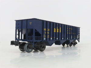 O Gauge 3-Rail Weaver 686 ASGX ABI Alaska Basic Industries 3-Bay Hopper #686