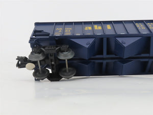 O Gauge 3-Rail Weaver 684 ASGX ABI Alaska Basic Industries 3-Bay Hopper #684