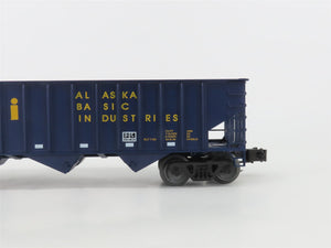 O Gauge 3-Rail Weaver 649 ASGX ABI Alaska Basic Industries 3-Bay Hopper #649