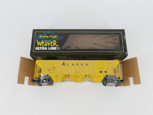 O 3-Rail Weaver 203717 ARR Alaska Railroad PS-2 CD 3-Bay Hopper Car #203717