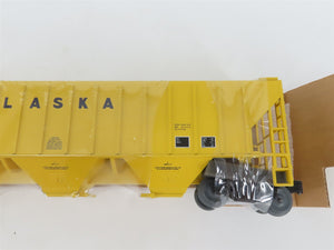 O 3-Rail Weaver 203717 ARR Alaska Railroad PS-2 CD 3-Bay Hopper Car #203717
