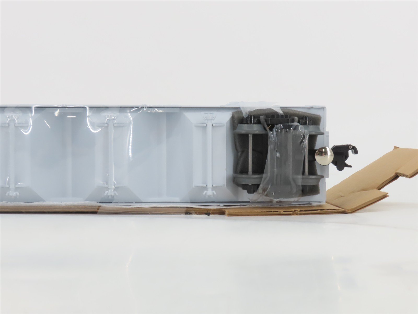 O 3-Rail Weaver 14509 ARR Alaska Railroad 4-Bay Covered Hopper Car #14509