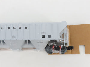 O 3-Rail Weaver 203725 ARR Alaska Railroad 3-Bay Covered Hopper Car #203725