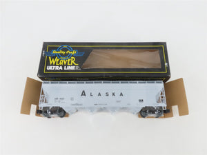 O Gauge 3-Rail Weaver 14507 ARR Alaska 4-Bay Covered Hopper #14507