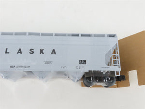 O Gauge 3-Rail Weaver 14507 ARR Alaska 4-Bay Covered Hopper #14507