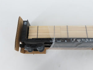 O Gauge 3-Rail Weaver 12400 ARR Alaska Bulkhead Flatcar #12400 w/Lumber Load