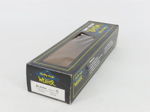 O Gauge 3-Rail Weaver 12400 ARR Alaska Bulkhead Flatcar #12400 w/Lumber Load
