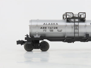 O Gauge 3-Rail Lionel 6-16128 ARR Alaska Single Dome Tankcar #16128