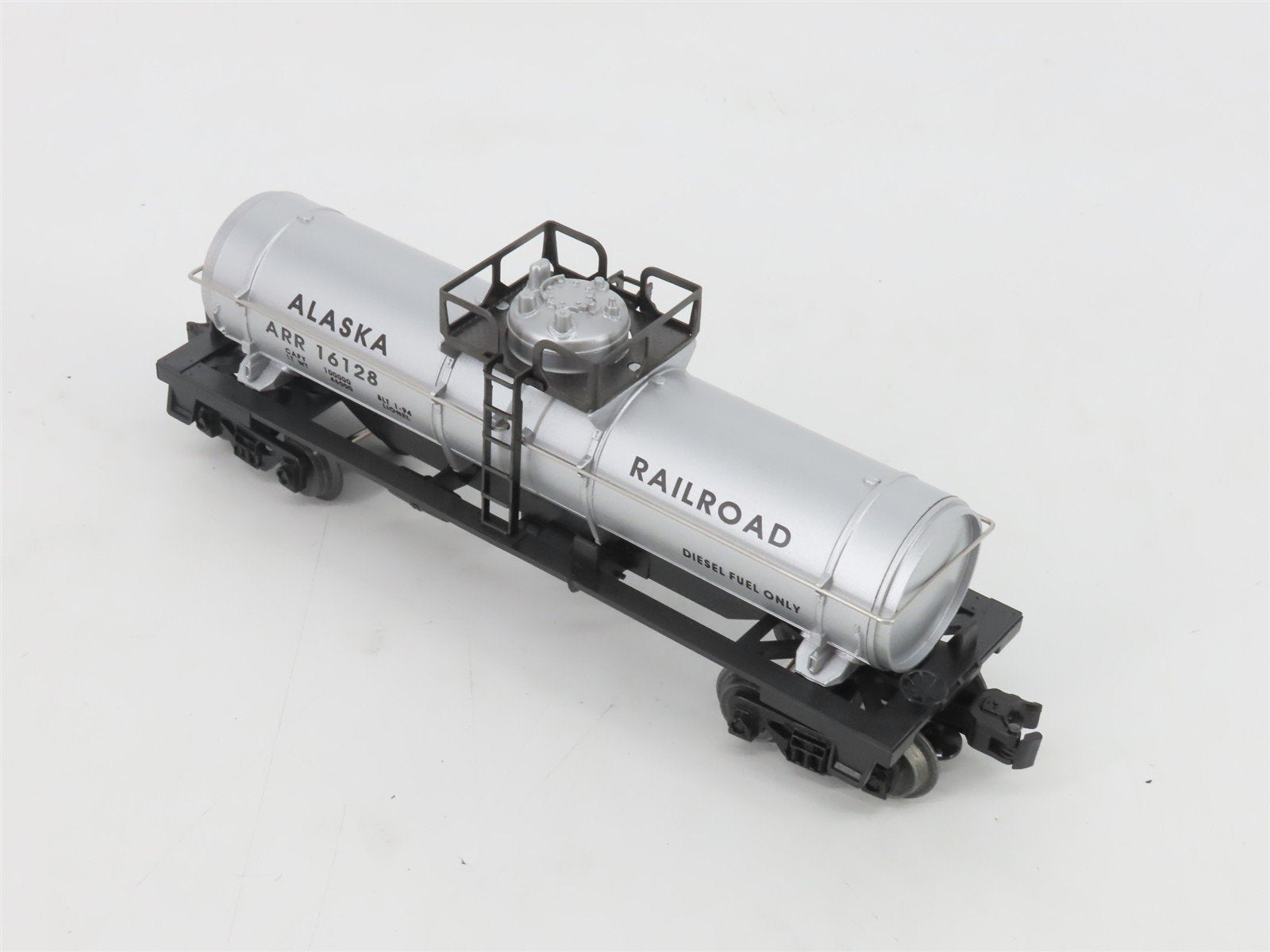 O Gauge 3-Rail Lionel 6-16128 ARR Alaska Single Dome Tankcar #16128