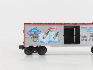 O Gauge 3-Rail Lionel 6-19832 Cola Ice Reefer Car w/Ice Loads