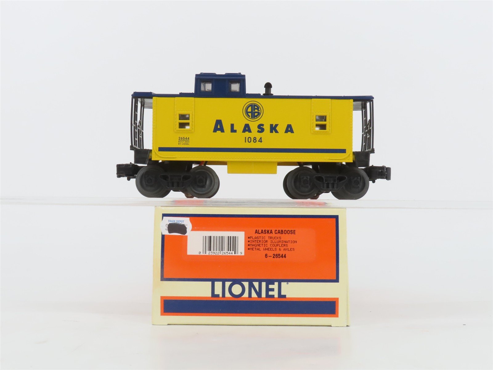 O Gauge 3-Rail Lionel 6-26544 ARR Alaska Railroad Caboose #1084
