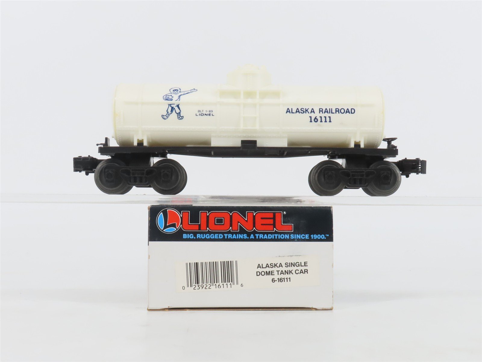 O Gauge 3-Rail Lionel 6-16111 ARR Alaska Railroad Single Dome Tankcar #16111